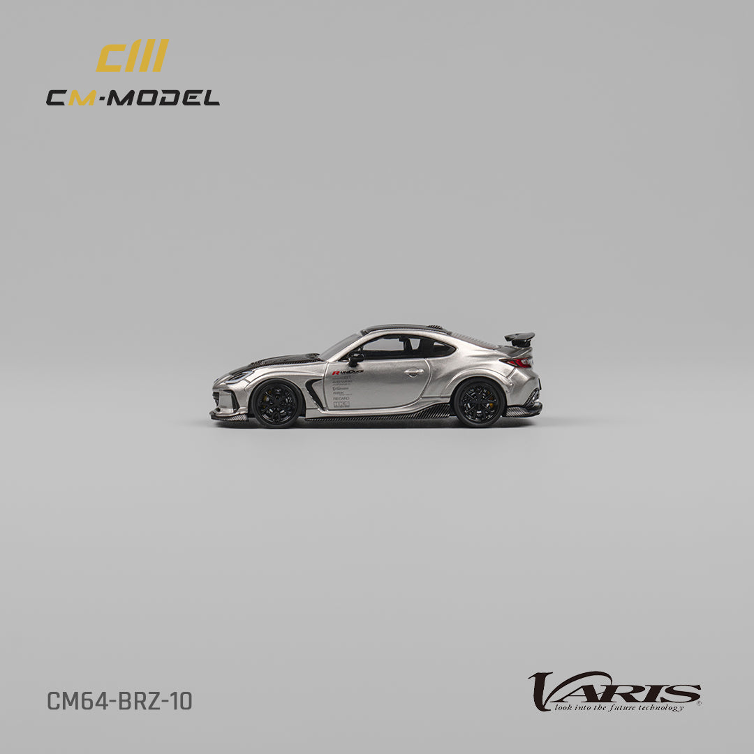 1:64 Subaru BRZ Varis Widebody Metallic gray - CM Models - CM64-BRZ-10