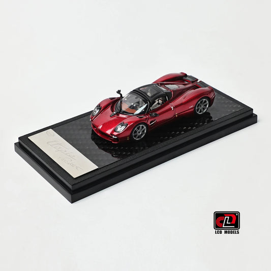 1/64 Pagani Utopia Roadster Red Carbon - LCD Models - LCD64047-CR