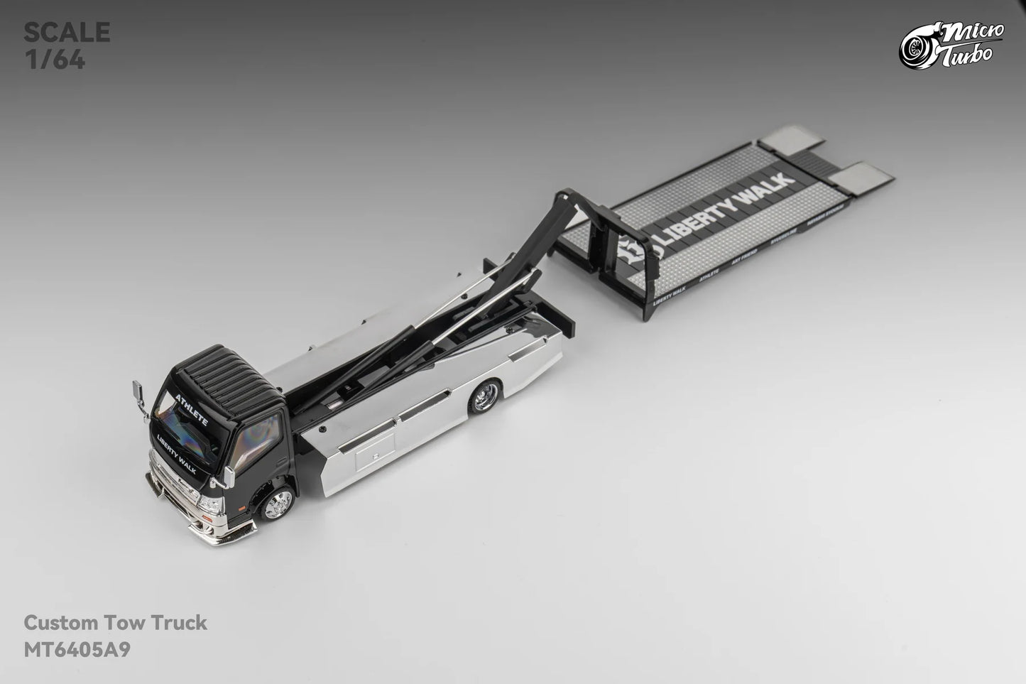 1/64 - 300 series flatbed trailer Custom Tow Truck LBWK - Micro Turbo