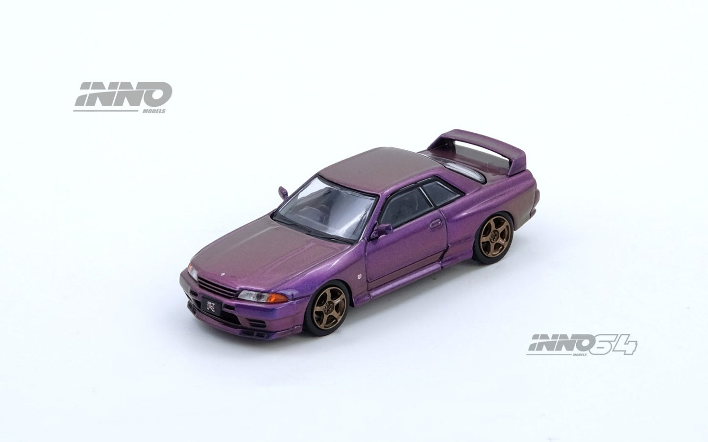 1/64 SKYLINE GT-R (R32) Midnight Purple Australia Special Edition - Inno64 - IN64-R32-MP