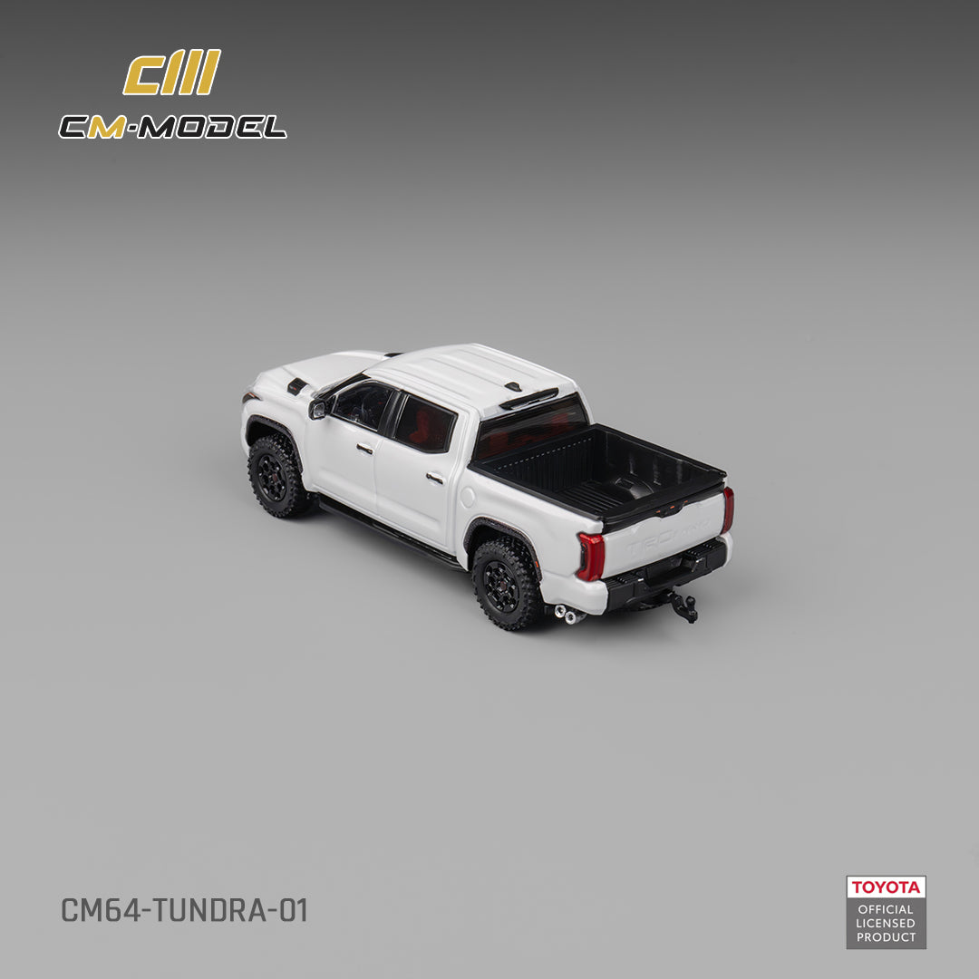 1:64 Toyota Tundra White - CM Models - CM64-Tundra-01