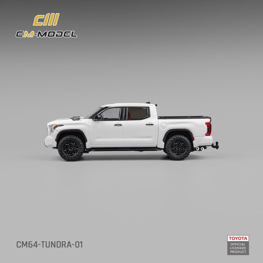 1:64 Toyota Tundra White - CM Models - CM64-Tundra-01
