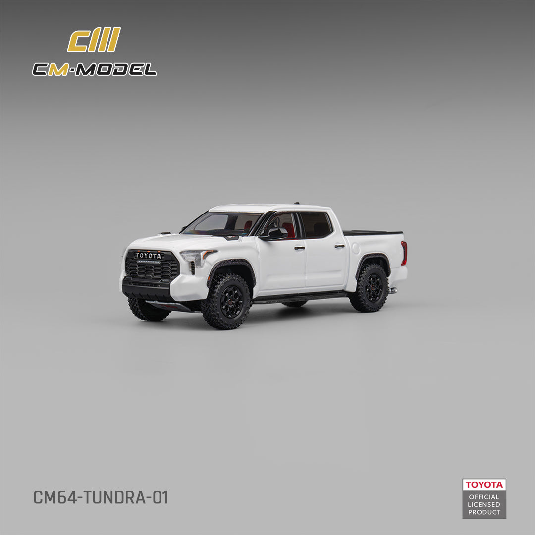 1:64 Toyota Tundra White - CM Models - CM64-Tundra-01