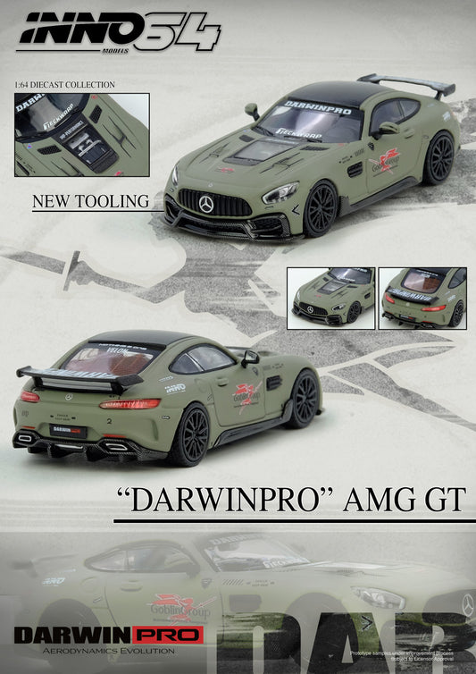 1/64 DARWIN PRO MERCEDES AMG GT - Inno64 Models - IN64-AMGGT-DP01