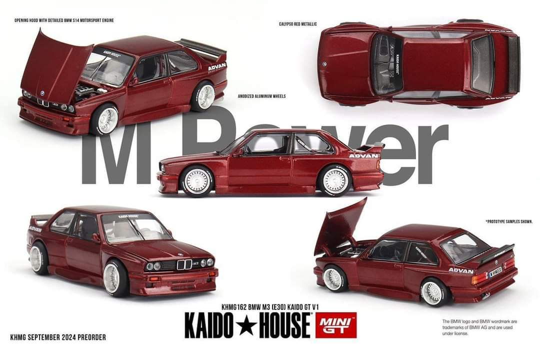 1/64 BMW M3 (E30) Kaido GT V1 - MGTKHMG162