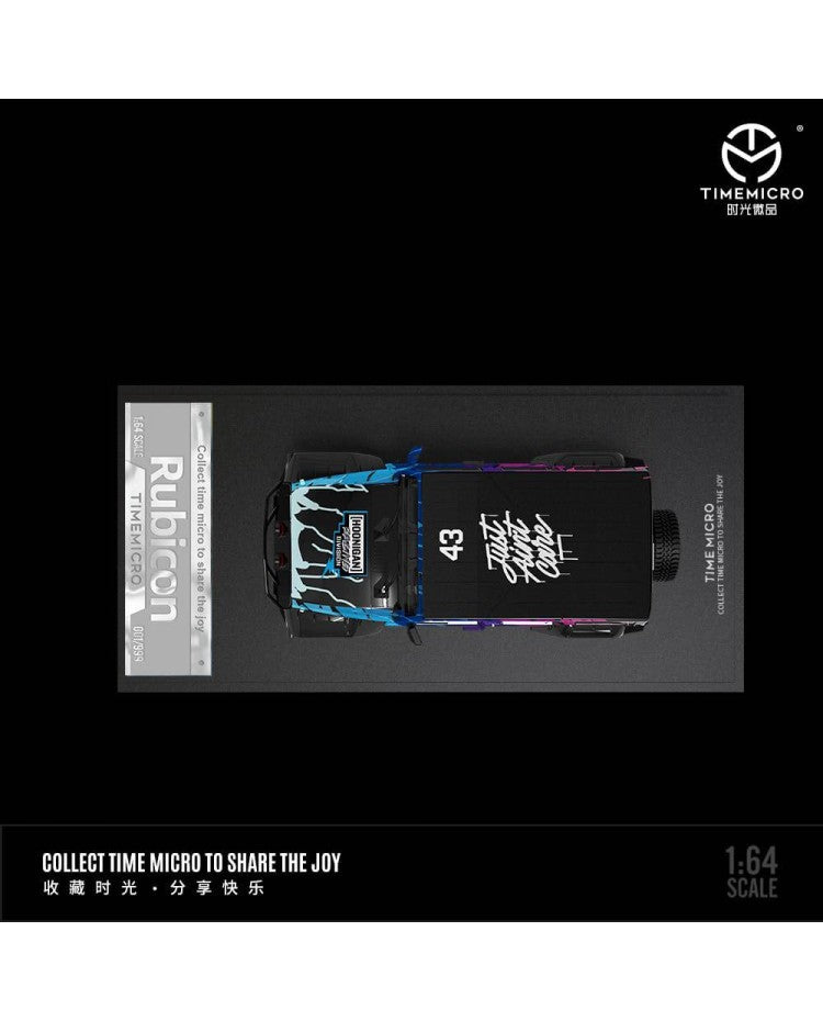 1/64 Monster Livery Jeep Wrangler Rubicon - 1/64 TimeMicro - TM643014