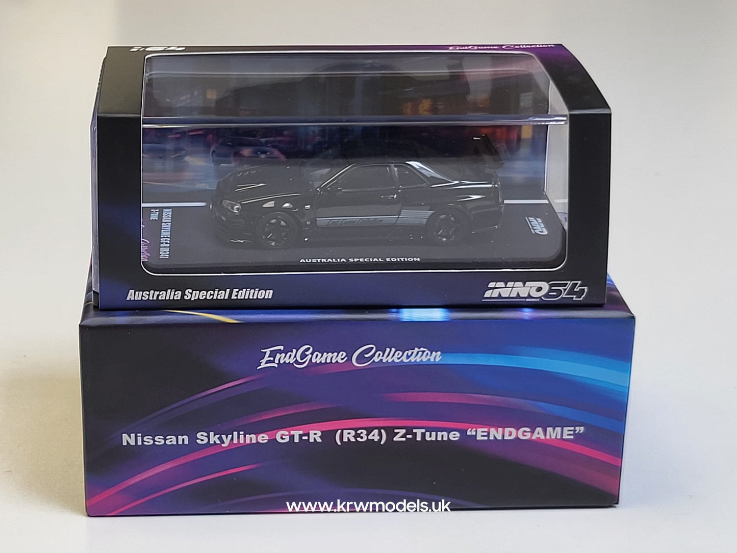 1/64 NISSAN SKYLINE GT-R (R34) Z-Tune Endgame (chase) - IN64-R34ZT-ENDGAME