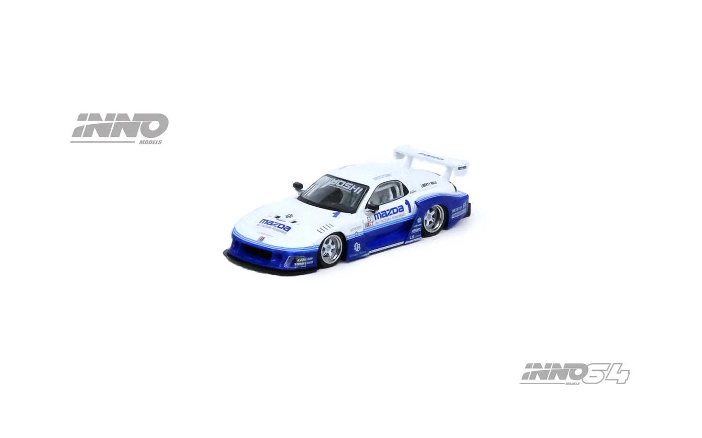 1/64 MAZDA RX7 (FD3S) LB-SUPER SILHOUETTE Hong Kong Toy Car Salon 2024 Special Edition - IN64-LBWK-RX7-06