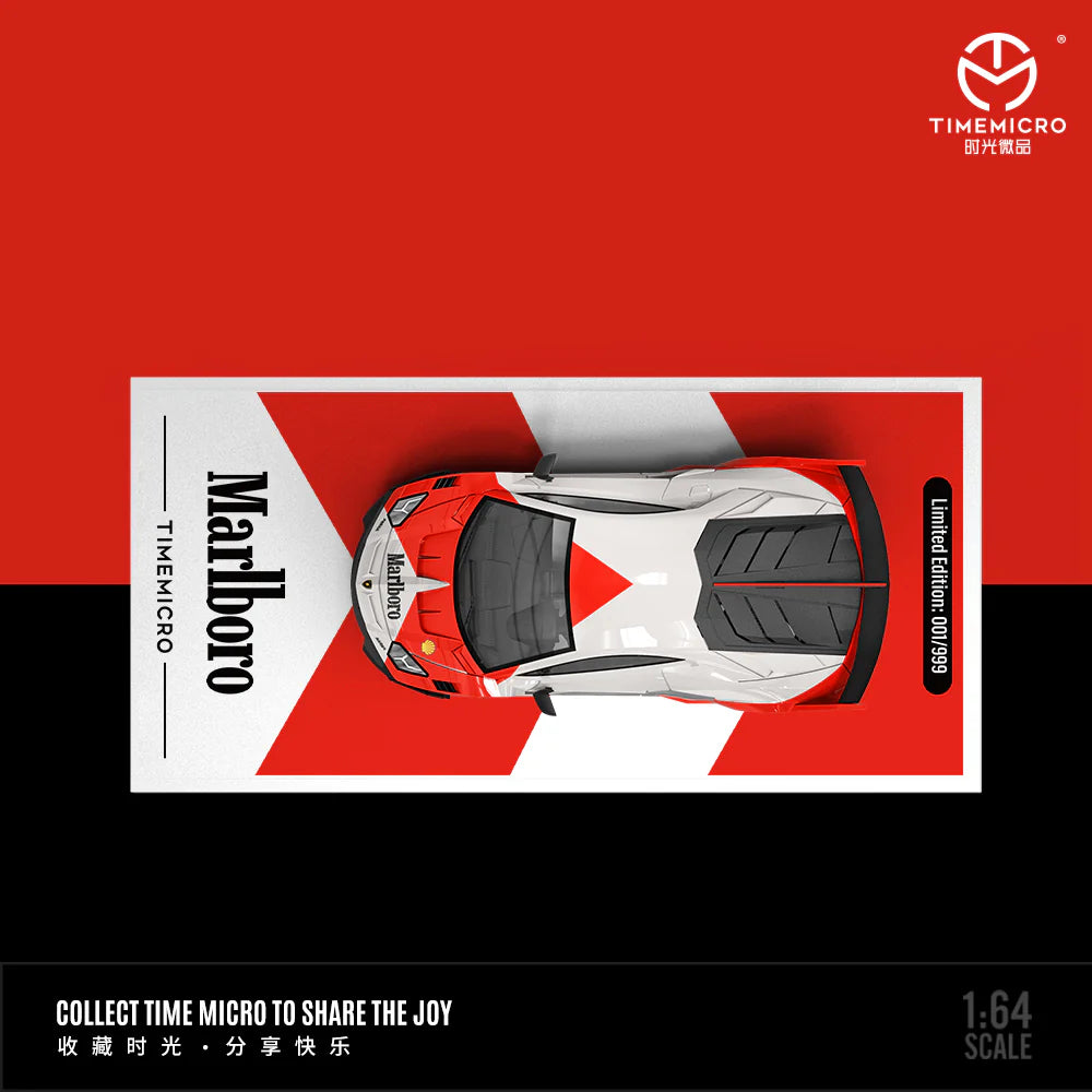 1:64 Lamborghini Aventador GT EVO Marlboro TM643823