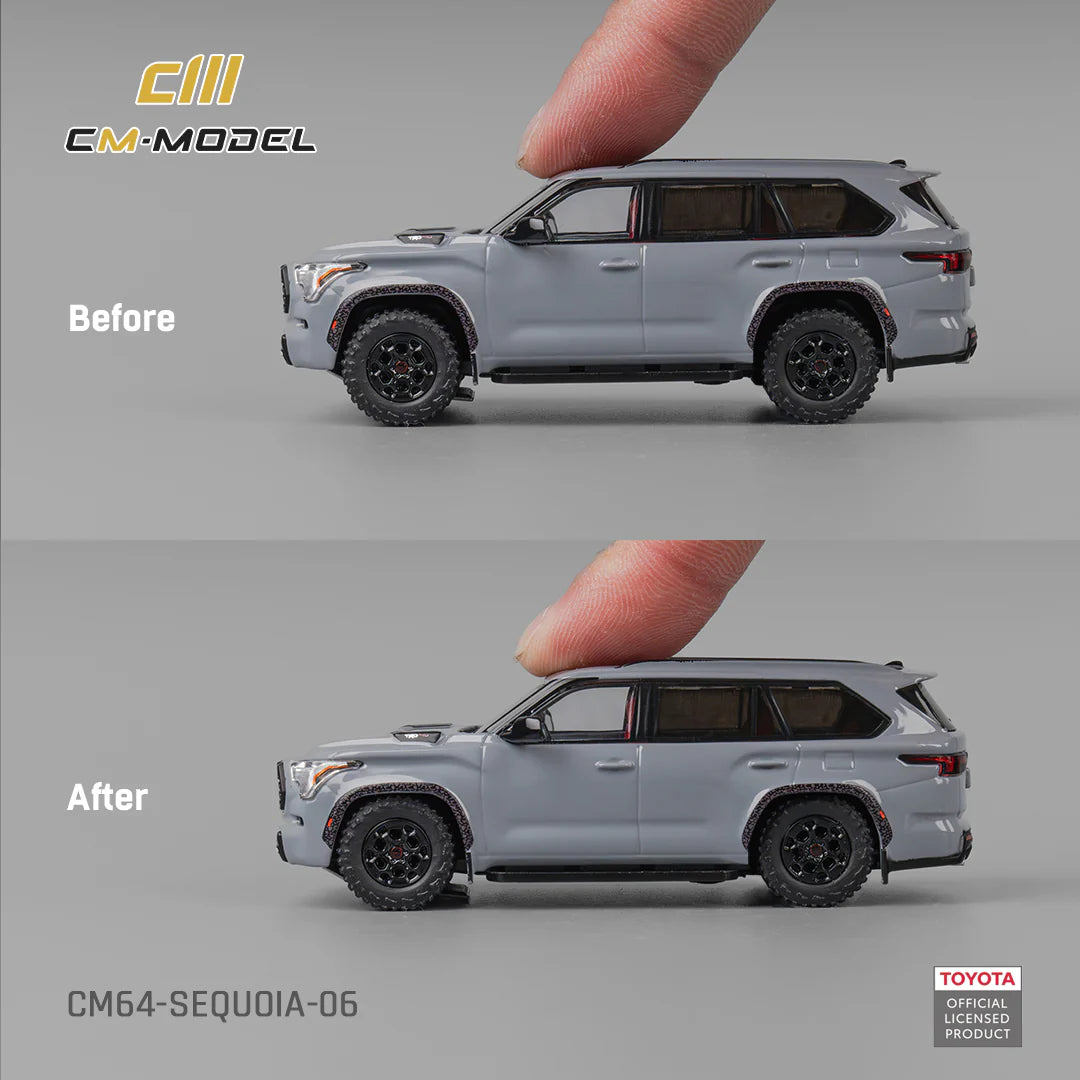 1/64 Toyota Sequoia Gray - CM Models - CM64-SEQUOIA-06