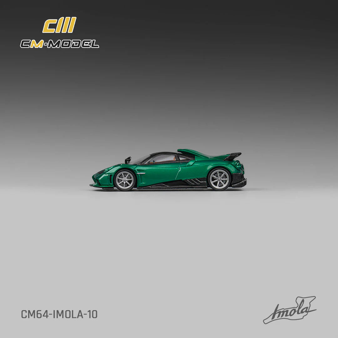 1/64 Pagani Imola Metallic Emerald Green - CM Models - CM64-IMOLA-10