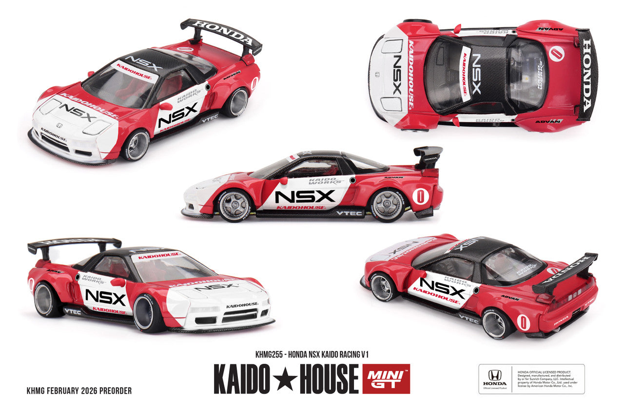 1/64 Honda NSX Kaido Racing V1 - Mini GT - MGTKHMG255