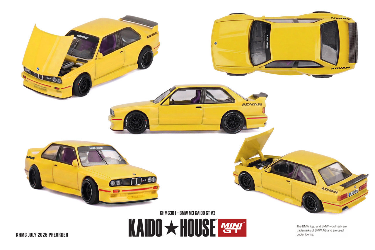 1/64 BMW M3 KAIDO GT V3 - Kaido House - MGTKHMG301
