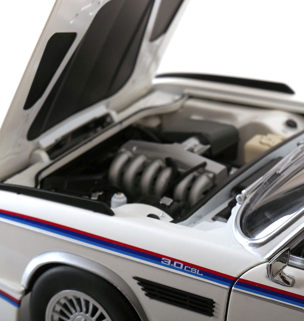 1/12 1973 BMW 3.0 CSL E9, white - KK Scale - KKDC120232