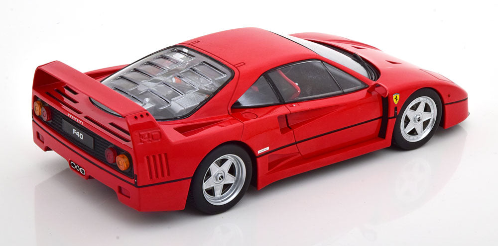 1/18 - 1987 Ferrari F40 with Red Seats, red - KKDC180694 - KK Diecast