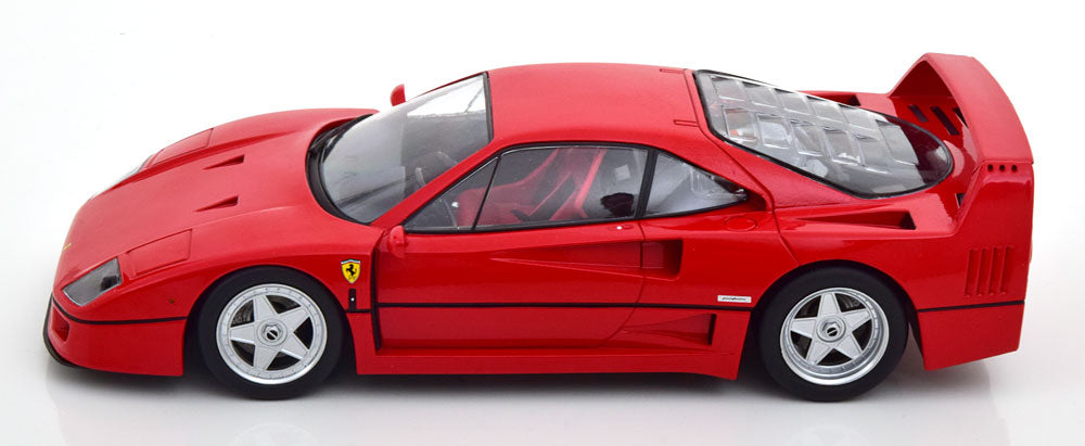 1/18 - 1987 Ferrari F40 with Red Seats, red - KKDC180694 - KK Diecast
