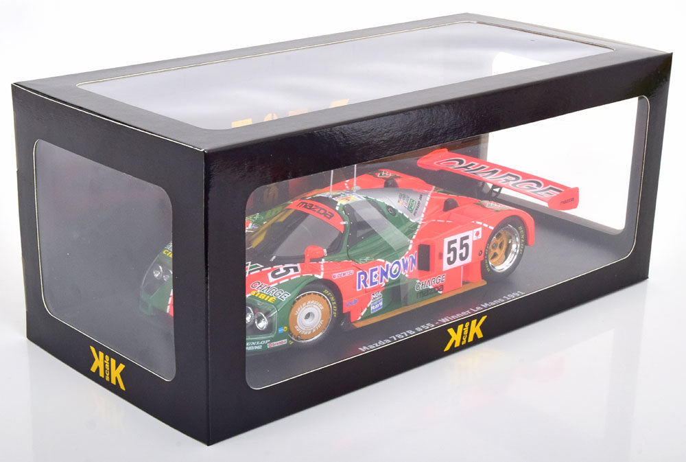 1/18 - 1991 Mazda 787B #55 Winner Le Mans, Weidler/Herbert/Gachot - KK Scale