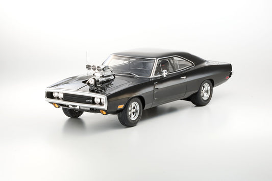 1/12 - Dodge Charger R/T 1970 "Fast & Furious" Black - Kyosho - KSR12008A