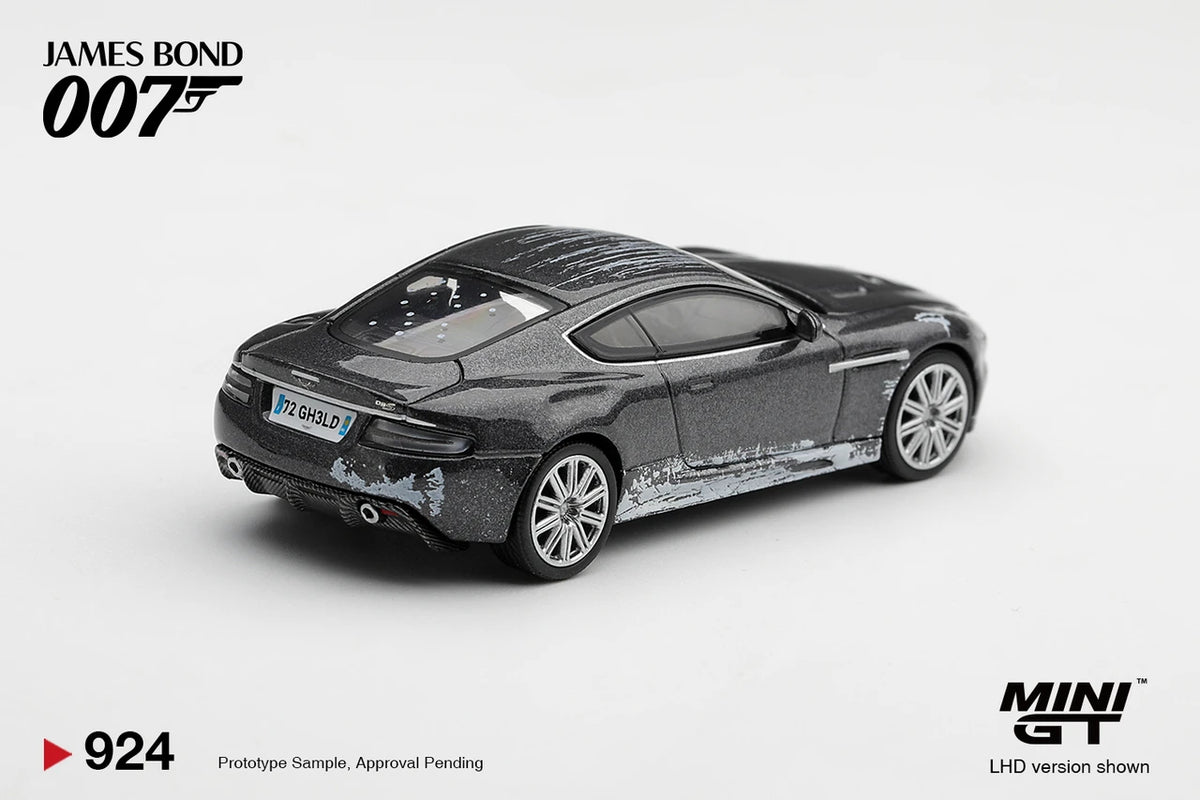 1/64 ASTON MARTIN DBS QUANTUM OF SOLACE (LHD) ENGLISH BLISTER PACKAGING - MiniGT - MGT00924-007E