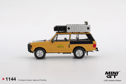 1/64 RANGE ROVER 1981 CAMEL TROPHY SUMATRA C.SWOBODA AND K.MENTEL WINNER - MGT01144