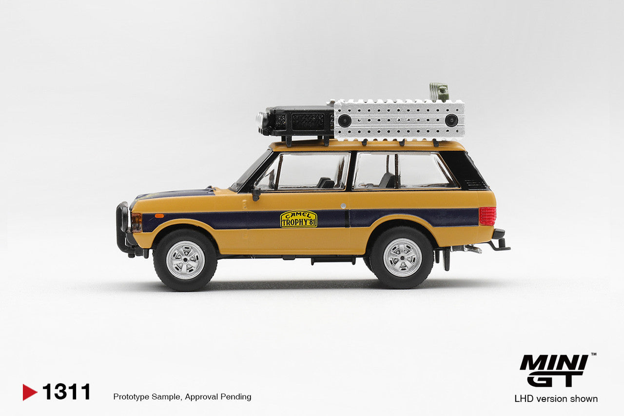 1/64 RANGE ROVER 1981 CAMEL TROPHY SUMATRA N.SUDMANN AND F.HOFMANN - Mini GT - MGT01311
