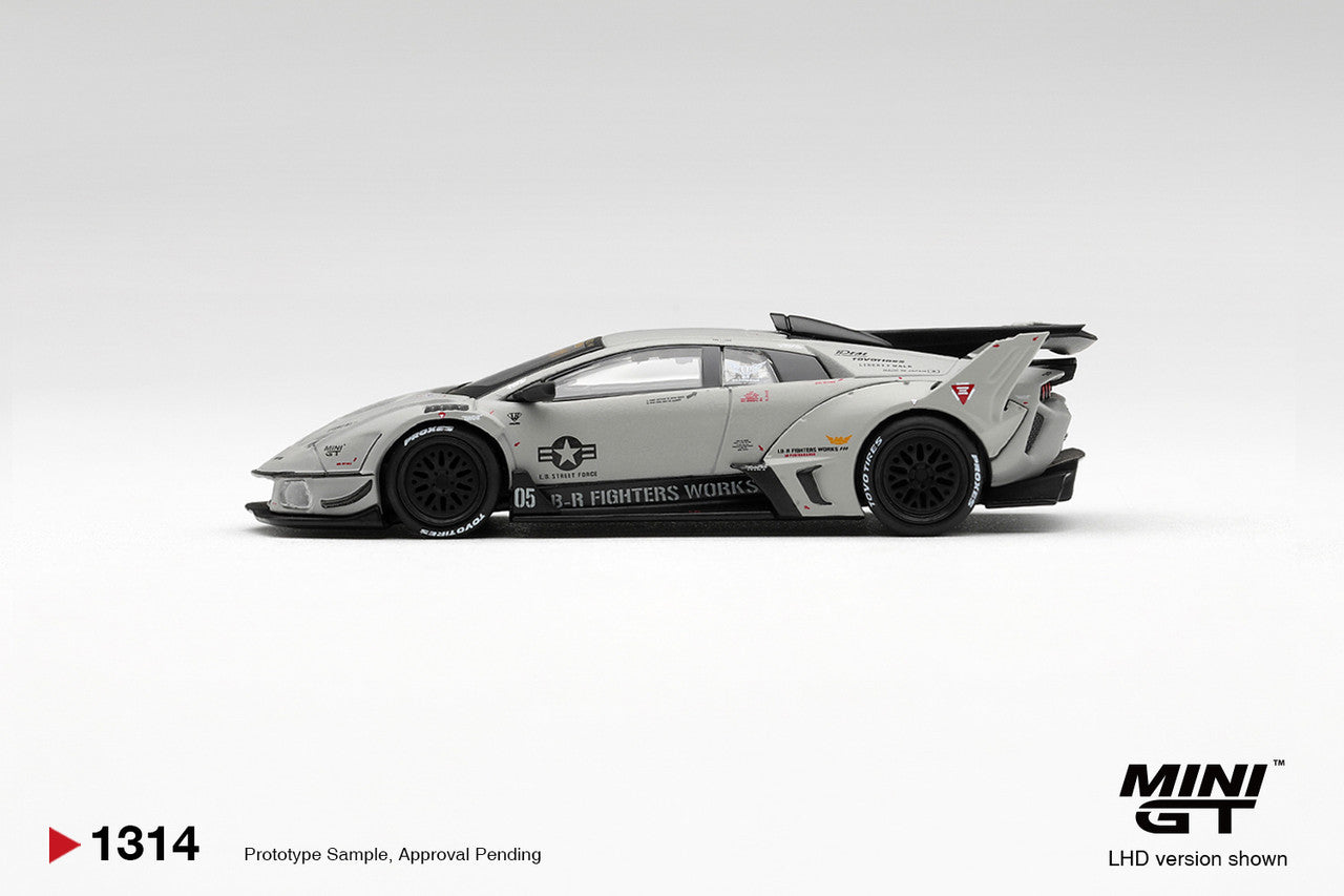1/64 LAMBORGHINI LB-SILHOUETTE WORKS MURCIELAGO GT EVO FIGHTER - Mini GT - MGT01314