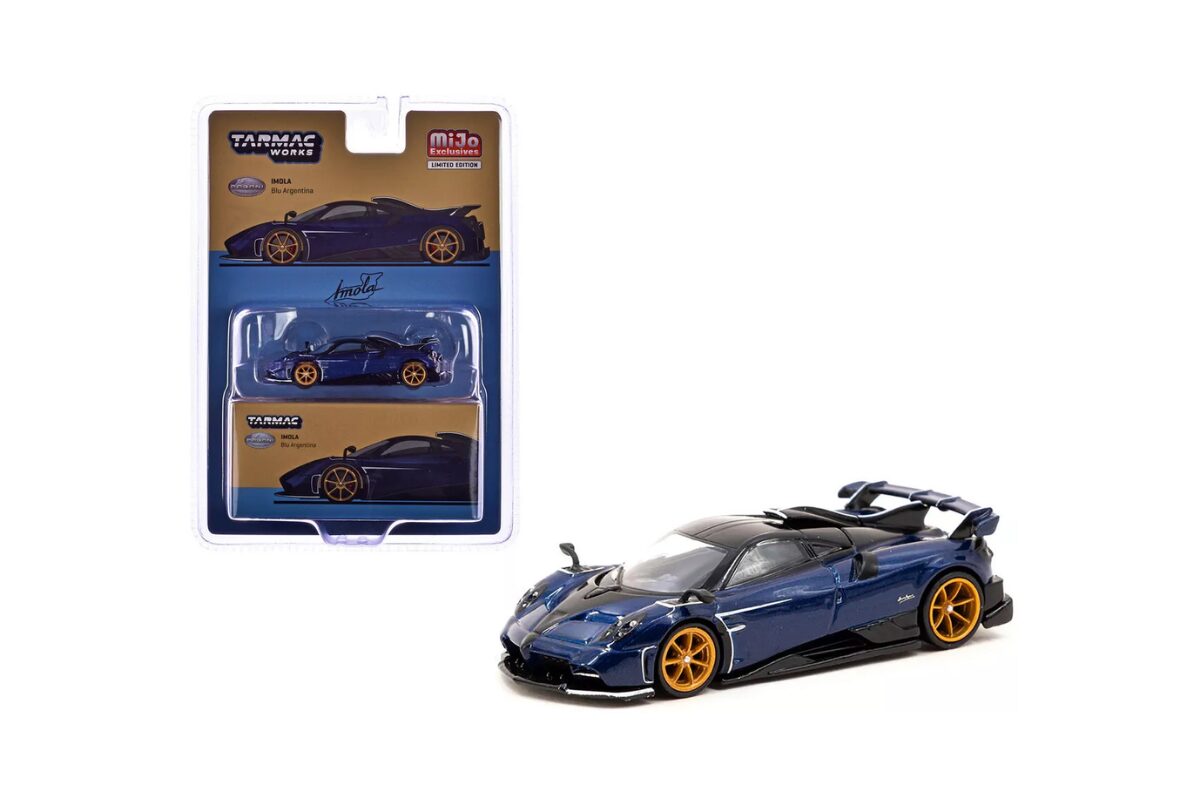1/64 Pagani Imola, blu Argentina Mijo Exclusive - Tarmac Models - TC-T64G-TL046-BL-MJ