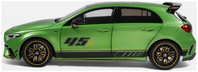 1/18 - Mercedes AMG A 45 S 4MATIC+ Special Edition Green - NZG - 1069/01