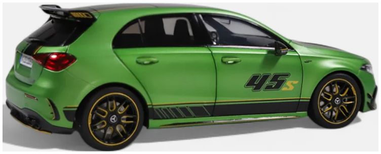 1/18 - Mercedes AMG A 45 S 4MATIC+ Special Edition Green - NZG - 1069/01