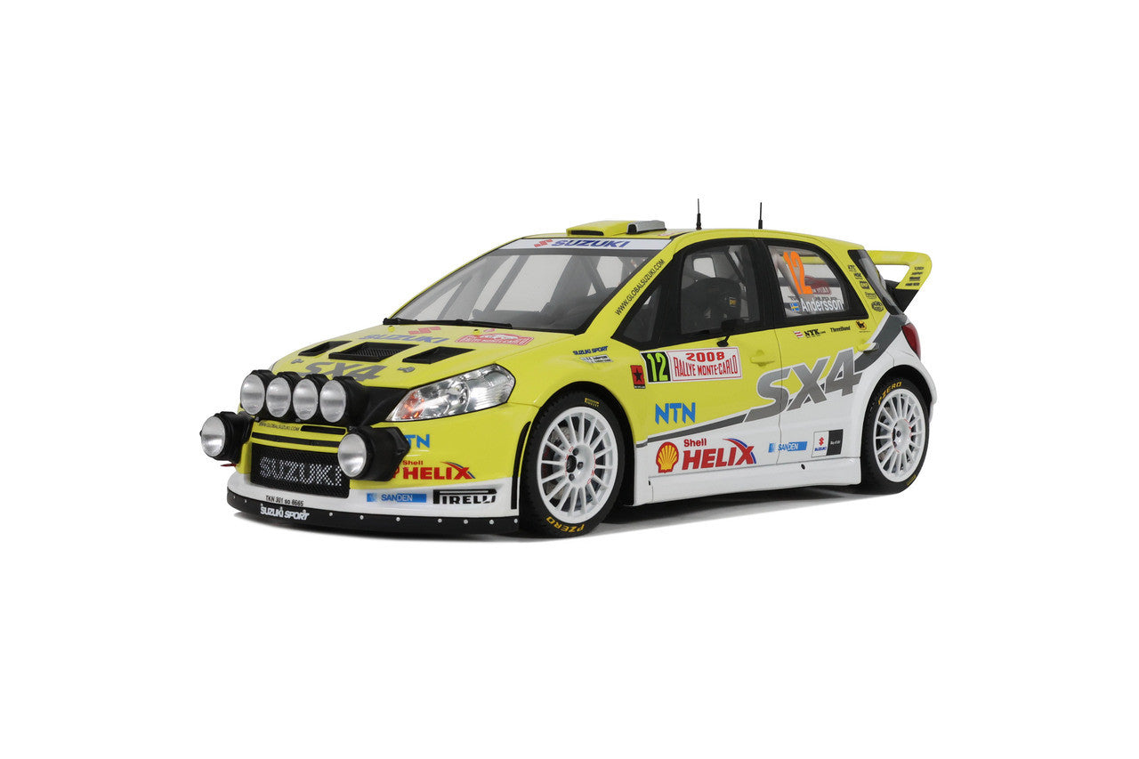 1/18 SUZUKI SX4 WRC P.G. ANDERSSON MONTE-CARLO 2008 - Otto Models - OT495