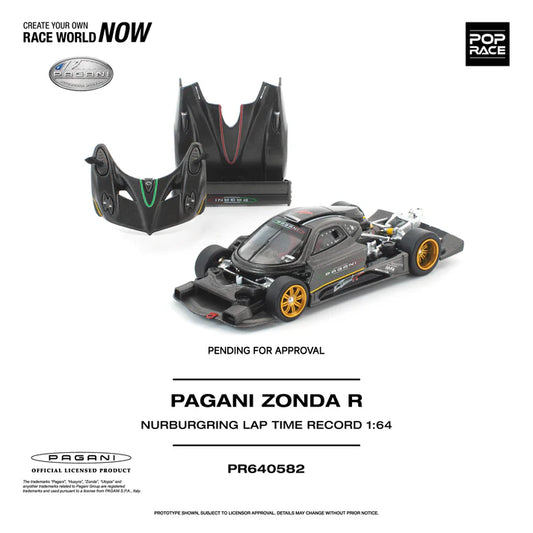 1/64 Pagani Zonda R Nurburgring Lap Time Record - Poprace - PR640582