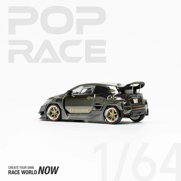 1/64 PANDEM GR YARIS DARK CHROME - Poprace - PR640055