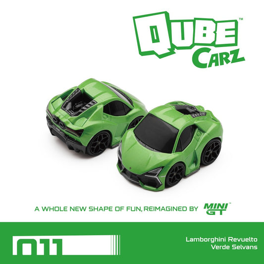 QUBECARZ SERIES 2 INNER PACK COMPLETE SET OF 6 STYLE CARS - MiniGT - QZ002PACK6