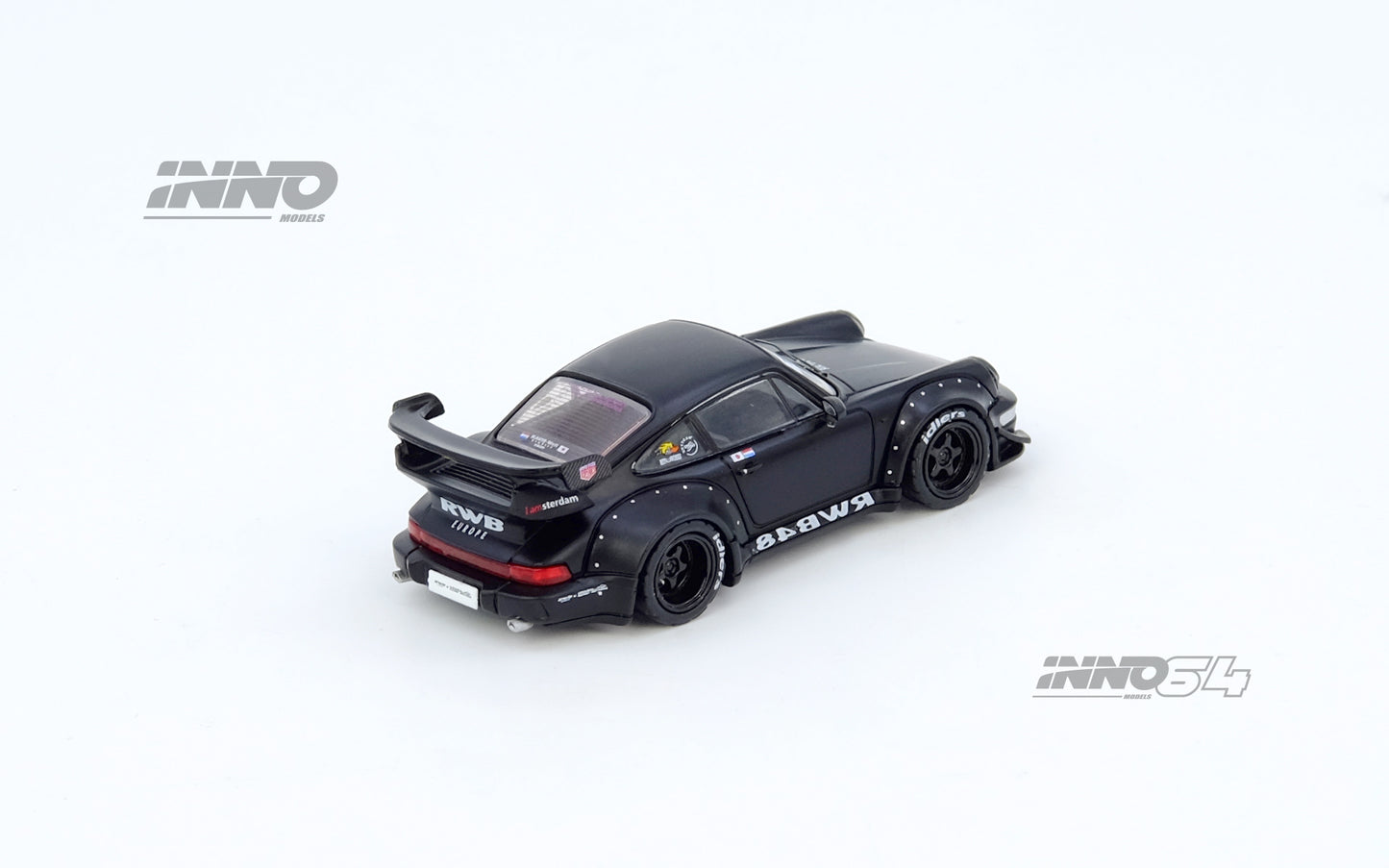 1/64 RWB 964 Black Matt - Inno64 - IN64-RWB964-BM