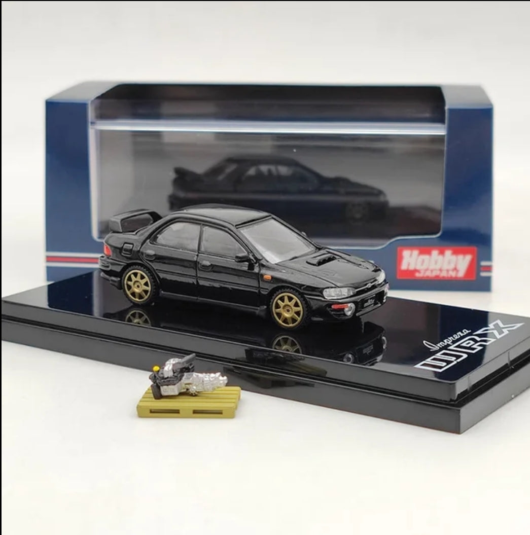 1/64 - Subaru Impreza WRX Black - Hobby Japan