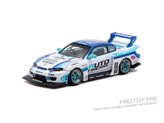 1/64 LB-Super Silhouette Nissan SILVIA (S15) Auto Finesse - Tarmac Works - T64-091-AF