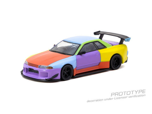 1/64 Nissan Skyline (R32) Widebody Sean Wotherspoon - Tarmac Models - T64G-061-SEAN