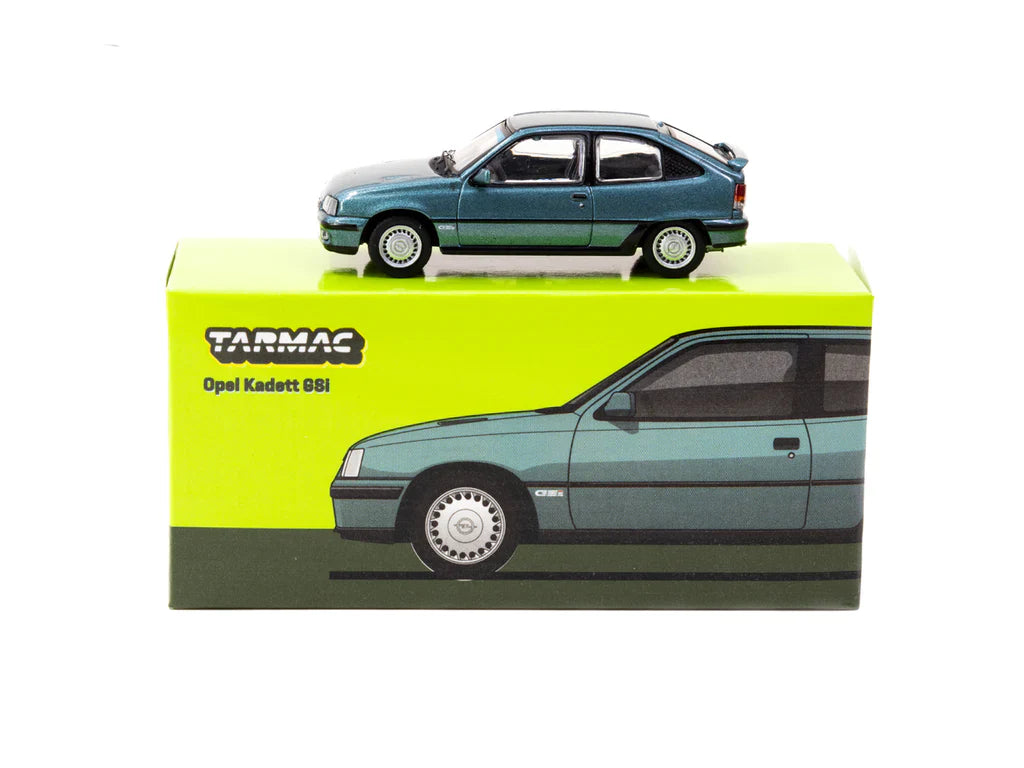 1:64 OPEL KADETT GSI GREEN METALLIC - Tarmac Models - TC-T64G-065-GR