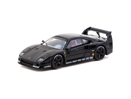 1/64 Ferrari F40 Black - Event Special Edition - Tarmac Works X iXO Models ROAD64 - T64R-076-BK