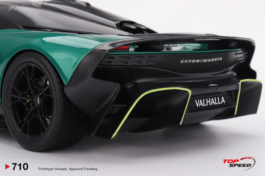 1/18 ASTON MARTIN VALHALLA PODIUM GREEN - Top Speed Models - TS0710