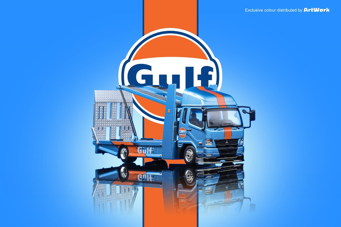 1:64 Mitsubishi Fuso Fighter Mk2 second-generation FK 2017 - GCD