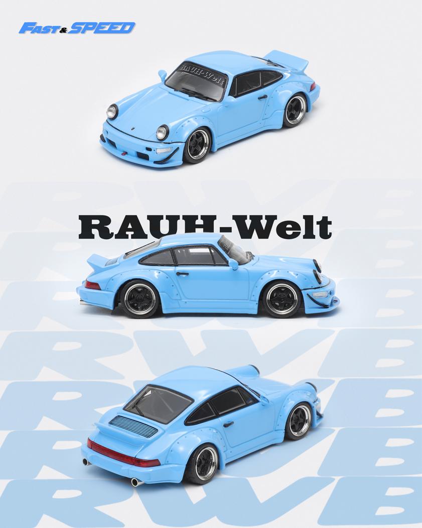 1:64 Rauh Welt modification, RWB964 - Fast and Speed - 3 colours