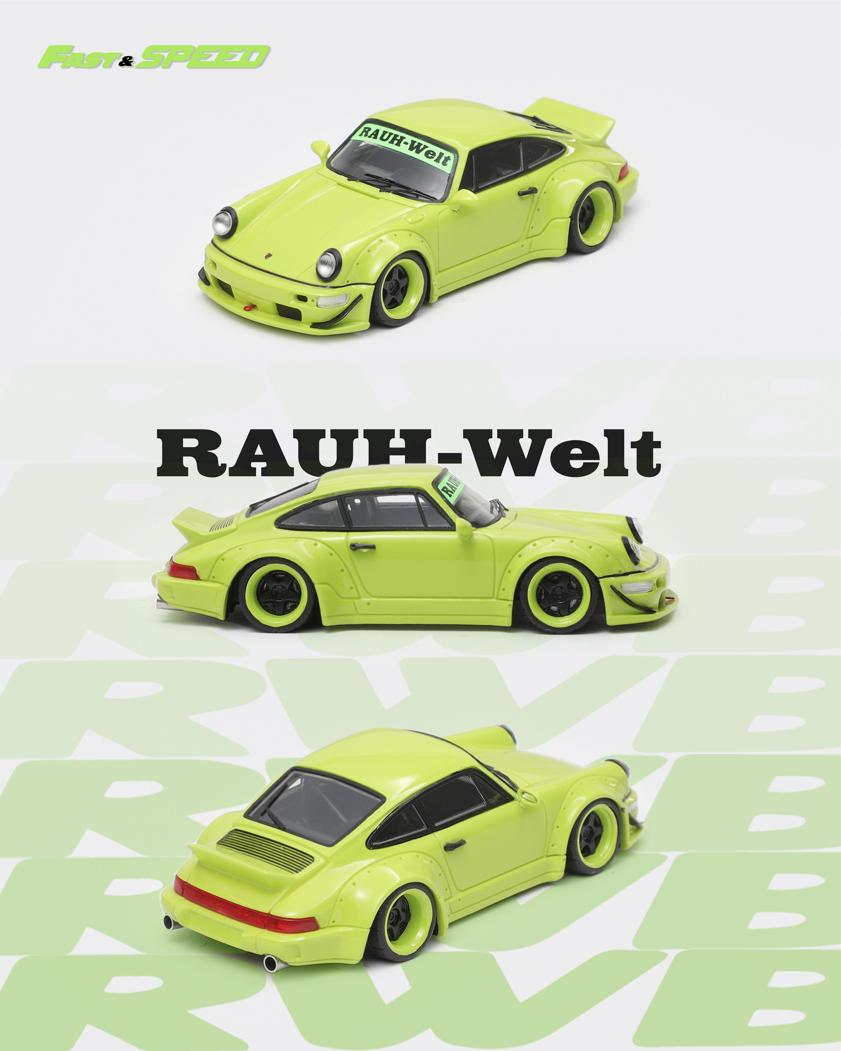 1:64 Rauh Welt modification, RWB964 - Fast and Speed - 3 colours