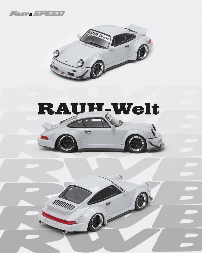 1:64 Rauh Welt modification, RWB964 - Fast and Speed - 3 colours