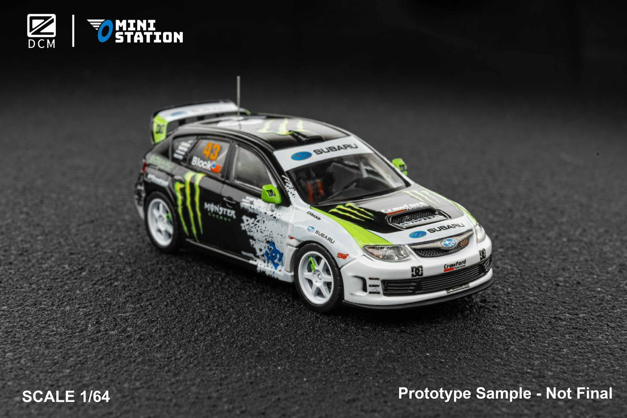 1:64 Impreza 3rd generation WRX STI Rally version - Mini Station x DCM