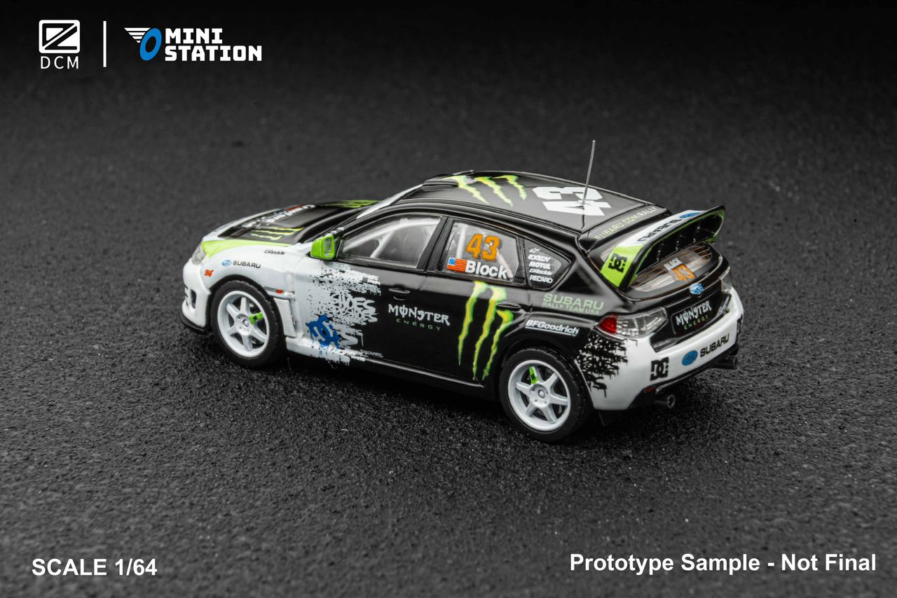 1:64 Impreza 3rd generation WRX STI Rally version - Mini Station x DCM