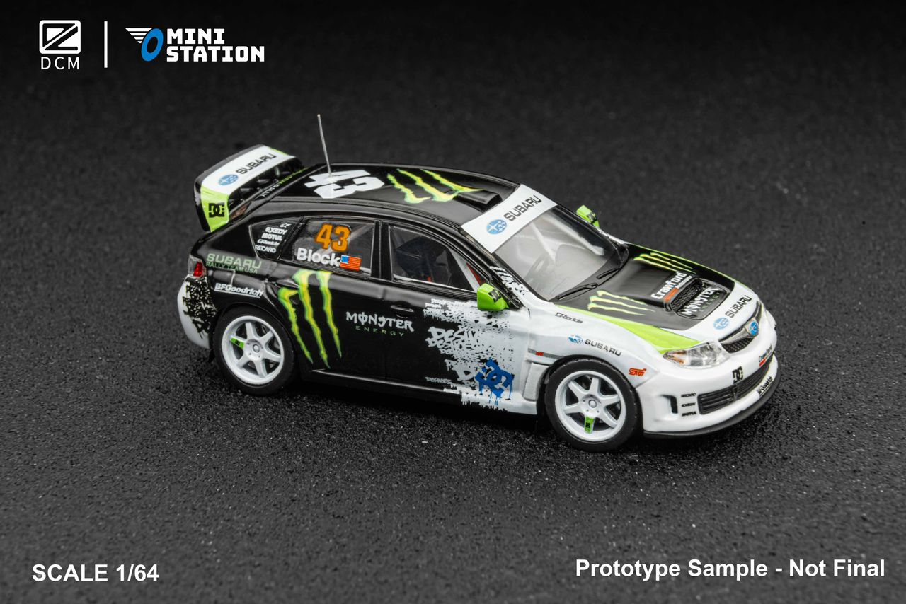 1:64 Impreza 3rd generation WRX STI Rally version - Mini Station x DCM