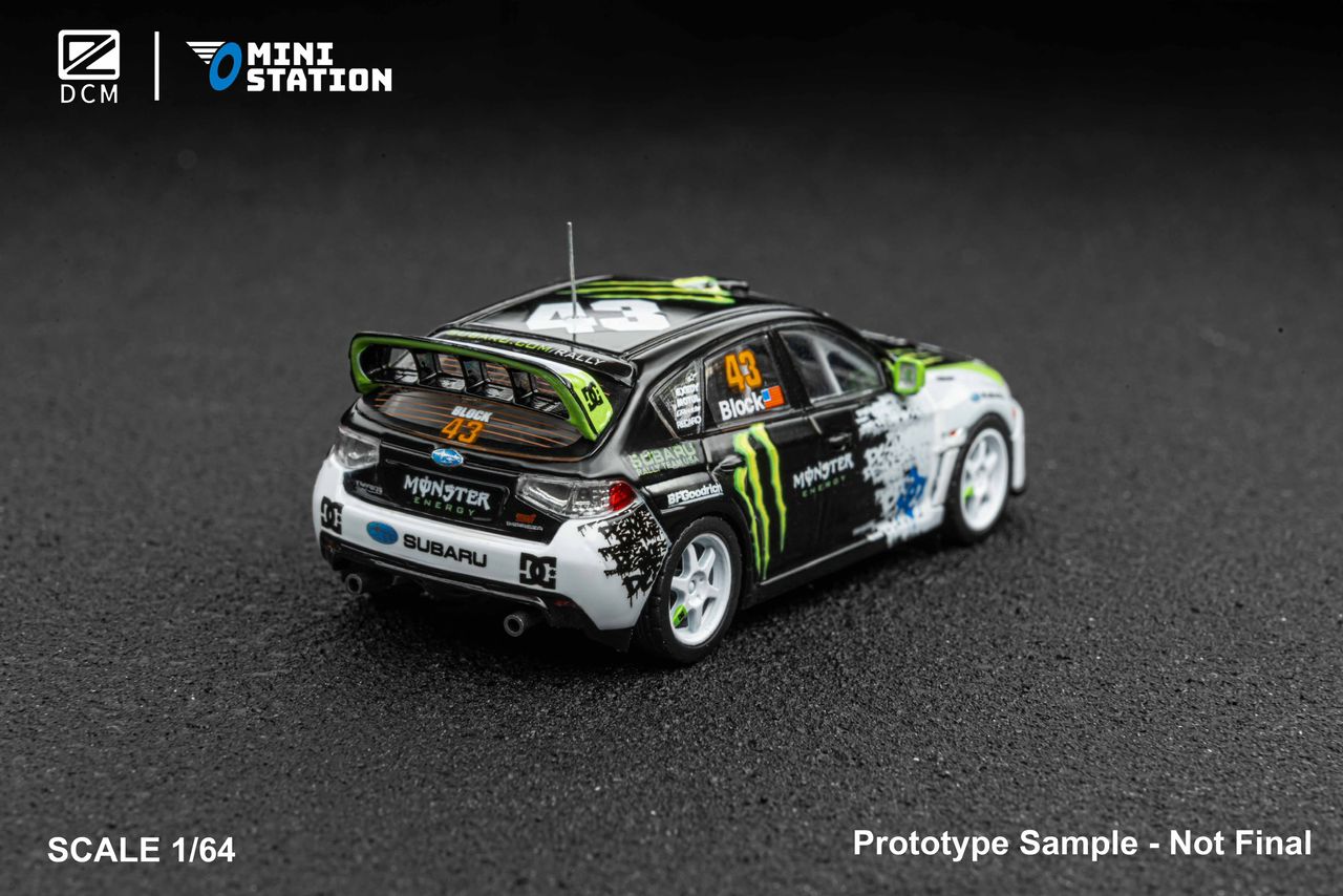 1:64 Impreza 3rd generation WRX STI Rally version - Mini Station x DCM