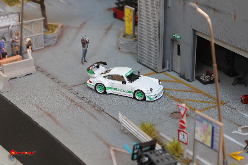 1/64 Rauh-Welt wide-body modification, RWB964 GT tail version - Star Models - 2 options