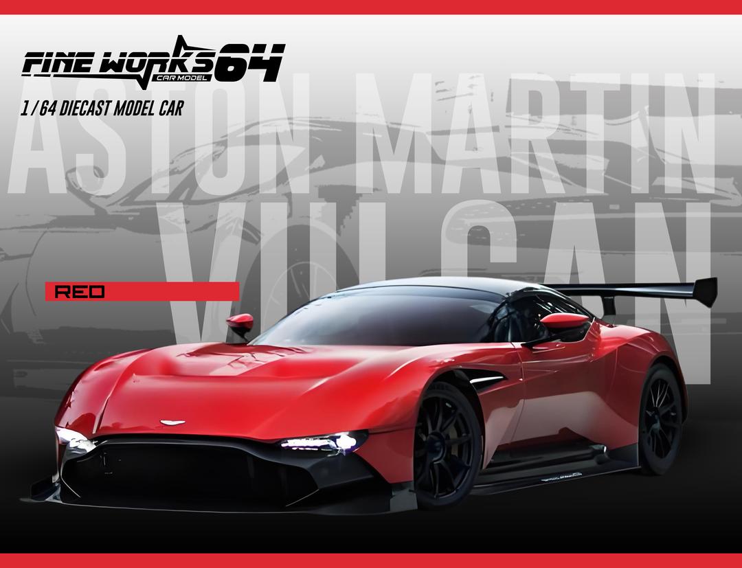 1:64 Aston Martin Vulcan - Fine Works64 - 4 colour options
